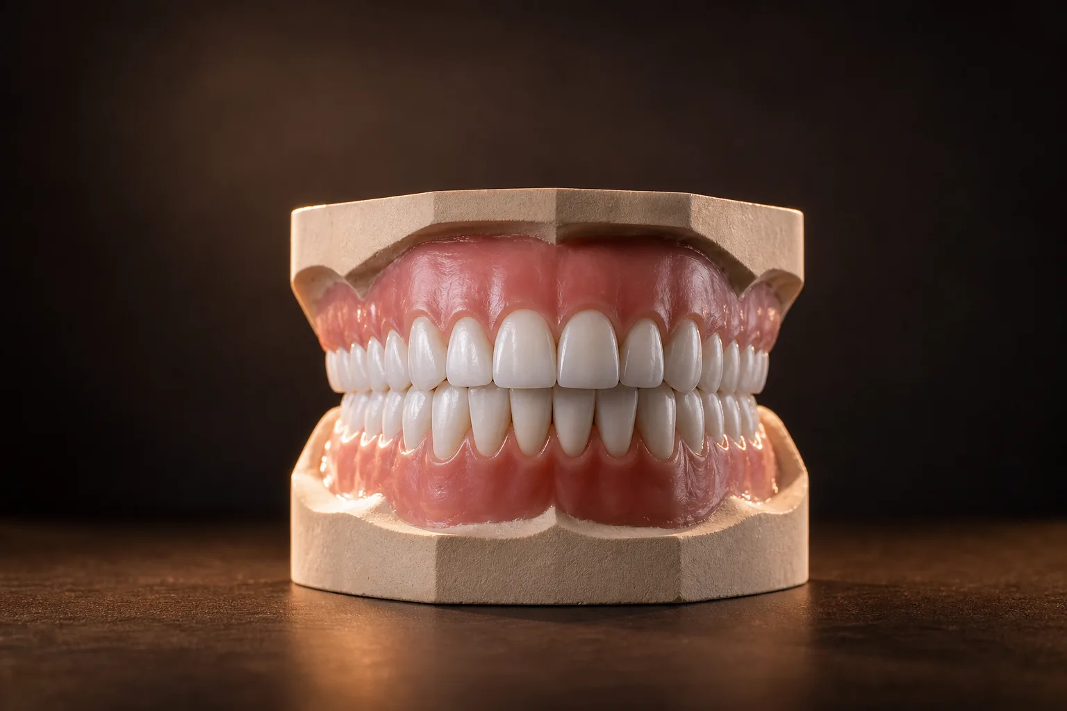 Sorriso alinhado (simulação)